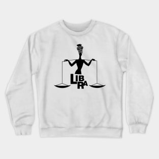 Tribal zodiac. Libra Crewneck Sweatshirt